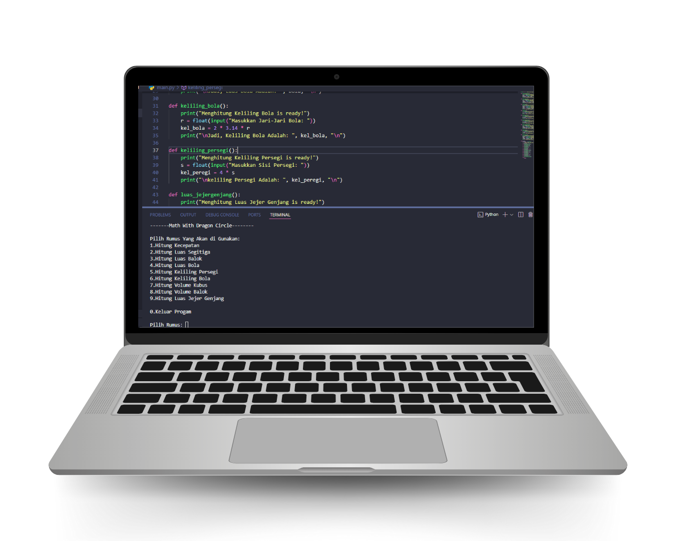 Implementasi MathXPython